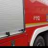 INCENDIU la Șard. Focul a cuprins un utilaj agricol. Pompierii din Alba Iulia intervin cu două autospeciale