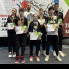 Șase medalii obținute de sportivi taekwondo instruiți de Alin Moldovan la CS Unirea Alba Iulia. Au participat la Cupa Bistrița
