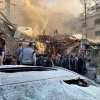 Consulatul Iranului din Damasc, distrus într-un atac aerian al Israelului. Lider militar important, printre victime