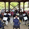 Buzoienii, invitați la un concert de muzică militară, în Parcul Crâng