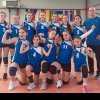 Micile voleibaliste de la CSM Lugoj s-au calificat la turneul final al Campionatului Național U13