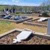 Polițiștii au un suspect în cazul profanării de morminte din localitatea Remetea-Luncă