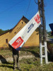 Partidul Vandalilor, în campanie: bannerele PSD, vandalizate