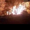 [VIDEO] Incendiu în Pârneava: un spital privat în pericol să ia foc