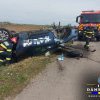 Dâmbovița: S-a aflat la un pas de moarte după ce mașina în care se afla s-a răsturnat pe Autostrada A1