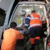 Momente dramatice pentru un șofer din Dâmbovița! Transportat de urgență la spital după ce s-a răsturnat cu mașina