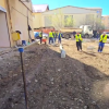 Târgoviște: Au fost reluate lucrările de modernizare a trotuarelor de pe strada Vlad Țepeș