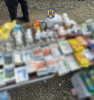 Zeci de litri de pesticide expirate, confiscate de polițiști la Băleni! Două firme s-au ales cu dosar penal