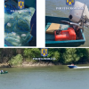 Actiune impotriva pescuitului ilegal pe Dunare: Politia Transporturilor Navale intervine intr-o operatiune in zona Harsova - Ghinaresti (FOTO)