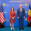 Ambasadorul SUA in Romania, Kathleen Kavalec, in vizita la Baza Aeriana Mihail Kogalniceanu