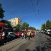 Incendiu violent intr-un apartament de pe Bulevardul Gara Obor din Bucuresti! Mai multe persoane, transportate la spital (GALERIE FOTO)