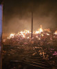 Judetul Constanta: Incendiu la un saivan de oi in Ostrov. Au intervenit pompierii (FOTO)