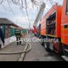 Știri Constanta azi: Incendiu in Techirghiol!