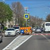 Un scuar median a fost amenajat la trecerea de pietoni situata pe strada Soveja, la intersectia cu strada Semanatorului din Constanta (GALERIE FOTO)