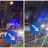 Accident într-o intersecție din Timișoara. Două femei au ajuns la spital din cauza unui șofer care a trecut pe roșu