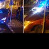 Bărbat depistat de polițiștii locali în centrul Timișoarei în timp ce venea de la o petrecere cu roata de la mașină ruptă