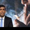 MAREA BRITANIE Premierul Rishi Sunak propune interzicerea fumatului pentru tinerii britanici