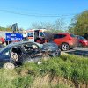 Accident grav în Căianu, Cluj. Patru persoane au fost transportate la spital - FOTO și VIDEO