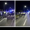 Accident în Florești! Sunt patru mașini avariate și una răsturnată - FOTO