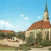 Centrul Clujului era o oază de verdeață în 1970! O carte poștală document a fost salvată și restaurată - FOTO