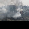 Cluj: O autoutilitară a luat foc în Bologa. Intervin pompierii clujeni - FOTO