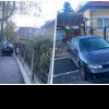 ,,După numărul de înmatriculare, are voie să parcheze așa” - Un șofer din Sălaj și-a făcut parcare privată pe un trotuar din Cluj-Napoca