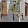 Stâlpii de iluminat de pe strada Iuliu Maniu din Cluj au fost montați strâmb. Autoritățile neagă, dar imaginile vorbesc de la sine- FOTO