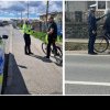 Sute de biciclicliști și trotinetiști, amendați de polițiști. Mulți circulau beți pe drumurile din Cluj