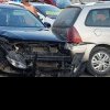 Busculadă cu trei mașini la Târgu Neamț
