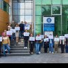 Continua protestul angajaților din cadrul APM Bacău