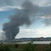 Incendiu de proporții în Bacău, pe strada Constanței – VIDEO