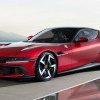 GALERIE FOTO | Ferrari se opune modernității cu un nou supercar cu motor V12, ca în vremurile bune