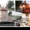 România este măturată de furtuni violente. Mai multe drumui și case au fost inundate