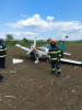Aterizare forțată: Avion ajuns pe câmp