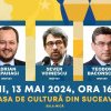 Adrian Papahagi, Sever Voinescu și Teodor Baconschi vor conferenția luni la Suceava