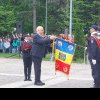 Ceremonie impresionantă pe platoul Cetății de Scaun pentru decorarea Drapelului de Luptă al ISU Suceava (FOTO)