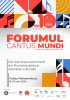 Forumul Cantus Mundi redeschide dezbaterea națională despre educația culturală timpurie