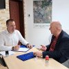 Harșovschi: ”Am semnat astăzi cu firma Test Prima contractul pentru renovarea energetică a blocurilor din zona centrală a municipiului Suceava” (foto)