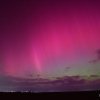 Imagini spectaculoase. Aurora boreală a putut fi observată noaptea trecută în toată splendoarea ei în mai multe zone din județ (Foto: Ionel Curcan)