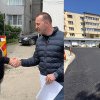 Lucian Harșovschi anunță că pe str. Miron Costin din Suceava se amenajează o parcare cu 49 de locuri (FOTO)
