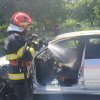 Un bărbat a murit ars în mașina sa care a fost incendiată în mod intenționat în parcare la Rulmentul. Nu este exclusă o sinucidere (foto)