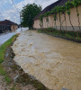 Mai multe gospodării din comuna Buntești au fost inundate în urma ploilor abundente