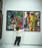 „Micuțul Picasso”, un copil de 2 ani din Germania, încasazează mii de euro pentru tablourile sale