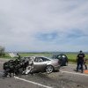 Accident cu cinci mașini pe E 85 / DN 2: o femeie și trei copii au fost răniți