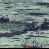 „Drumul către iad”. Ucrainenii publică un videoclip cu zeci de tancuri și blindate distruse pe o linie a frontului din Donețk