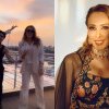 Imagini cu Iulia Vântur și Costi Ioniță distrându-se în Dubai. Vedeta a dansat desculță alături de cântăreț