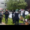 Manifestanții propalestinieni au ocupat curtea Freie Universität din Berlin, după modelul acțiunilor din SUA: „Trăiască, Gaza!”