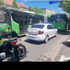 Șase călători au fost răniți după ce un autobuz a fost implicat într-un accident în Brașov