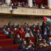 Şedinţa parlamentului francez, întreruptă după ce un deputat a fluturat steagul palestinian | VIDEO