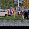 Șofer român de dubă arestat, după ce a răsturnat un BMW X6 într-un sens giratoriu din Olanda